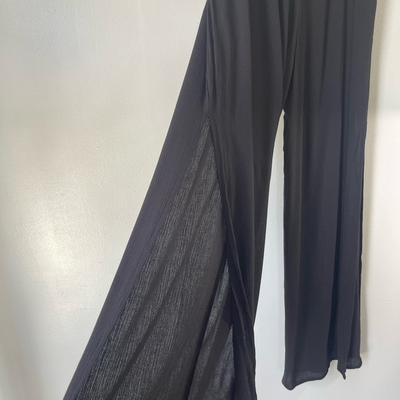 Kona Sol Women’s Swimsuit Cover Pants Black Size Small (4-6) Elastic Waistband - Picture 11 of 12